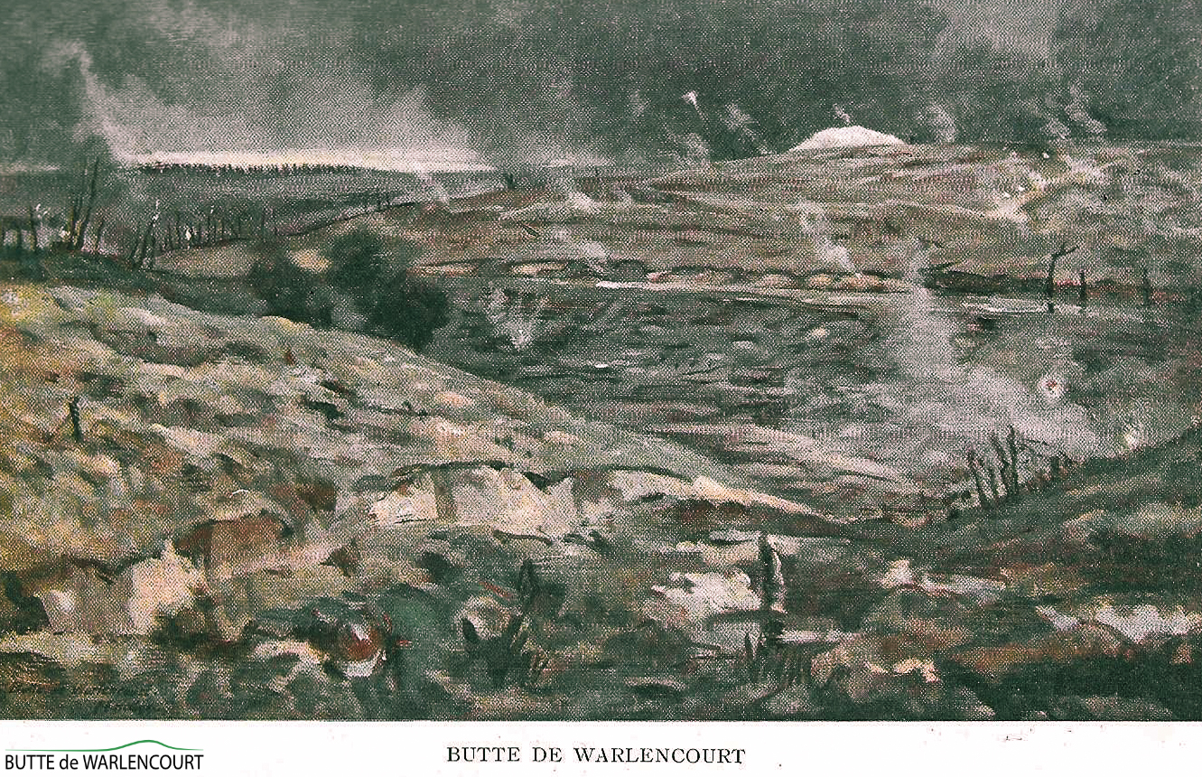 "The Butte battlefields".  As shown in the history of the 9th Division Taken by Everard Wyrrel book 1939 